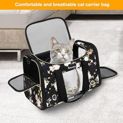 Petmolico Cat Carrier Soft-Sided Airline Approved, Mixed Yellow - Image 6