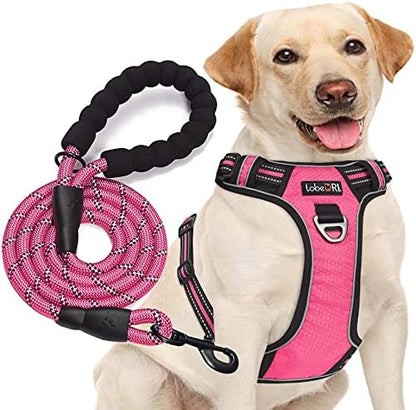 tobeDRI No Pull Dog Harness Adjustable Reflective Oxford Easy Control Medium by tobeDRI