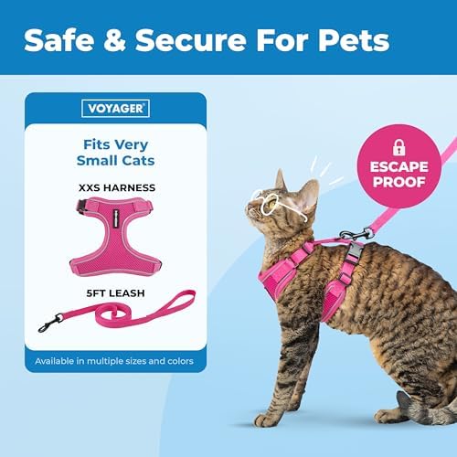 Voyager Escape-Proof Step-in Cat Harness & Leash - Image 2