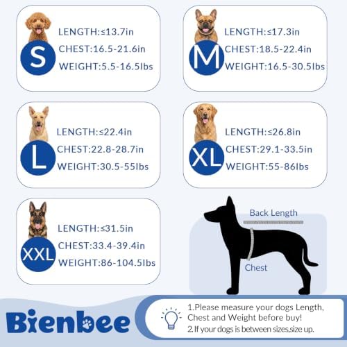 Bienbee Dog Bathrobe, Quick Drying Super Absorbent Dog Robes - Image 6