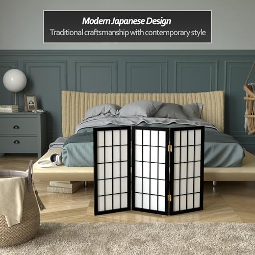 2 ft. Short Desktop Window Pane Shoji Screen - Image 3