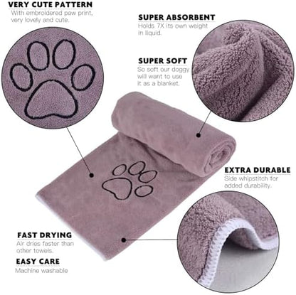 KinHwa Dog Towels Super Absorbent Microfiber - Image 4