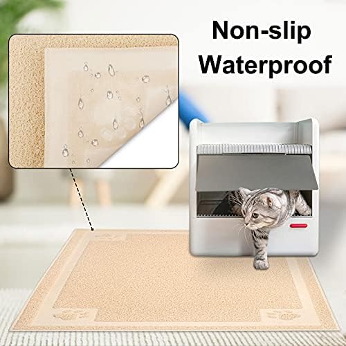 UPSKY Large Cat Litter Mat Trapper 35"×23", Waterproof - Image 4