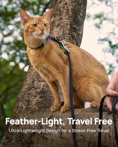 PetThem Adjustable Cat Harness and Leash Set Escape Proof - Image 3