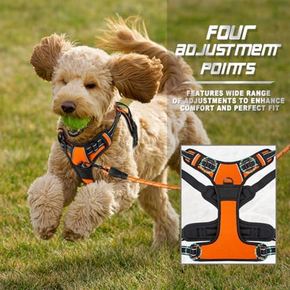BARKBAY Dog Harness No Pull for Small Sized Dog Front Back Clips, Dog Vest - Image 6