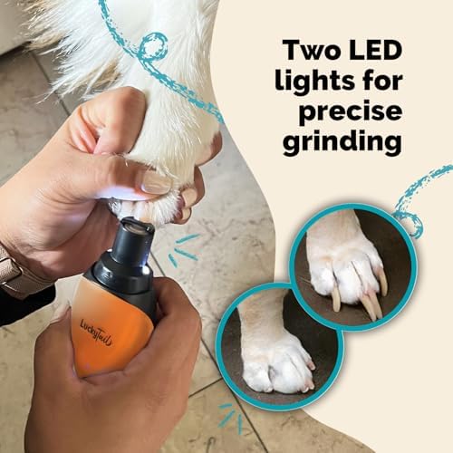 LuckyTail Dog Nail Grinder, Whisper-Quiet, Low-Vibration Trimmer - Image 6