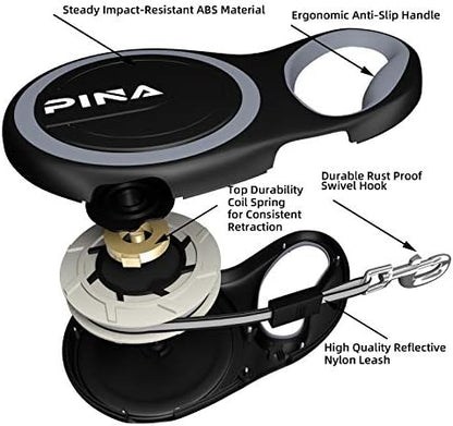 PINA Retractable Dog Leash, 26ft Dog Leash - Image 3