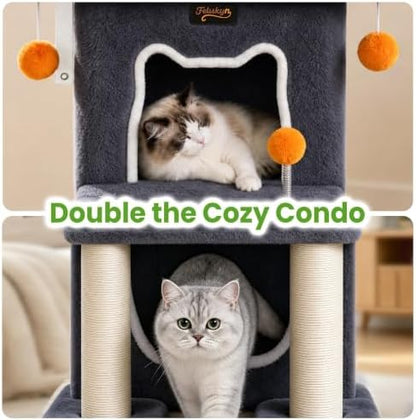 Small Cat Tree Tower Scratching Post - Image 3
