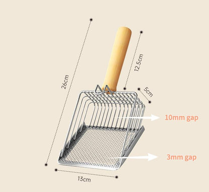 Cat Litter Scoop, Dual Layer Litter Scoop, Pet Litter Scoop - Image 2