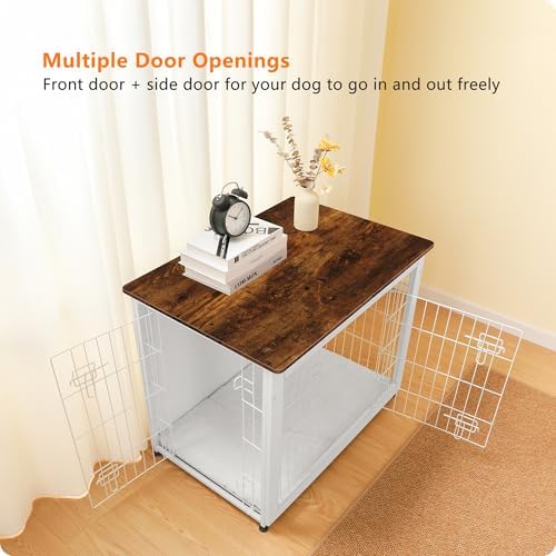 DWANTON 32.5" Dog Crate Furniture - Image 2