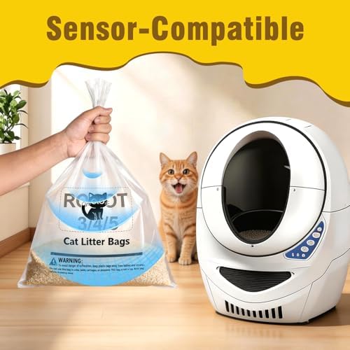 Litter Box Liners 120 Count for Litter R.o.bot 3/4/5-25.2 x 23.6 IN - Image 4
