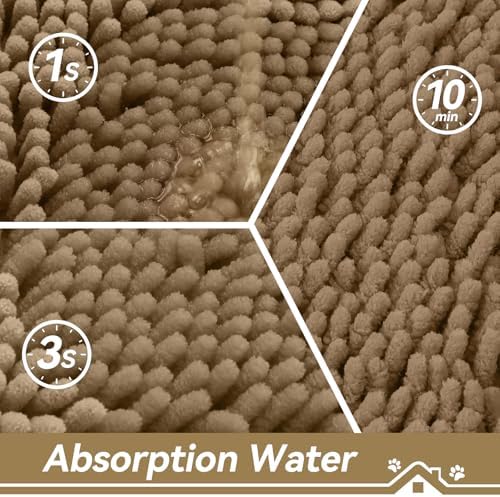 Bcoimo Super Absorbent Dog Door Mat - Image 3
