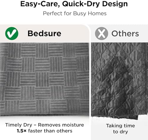 Bedsure Waterproof Bed Cover for Bed and Dogs Quick Drying - Image 6