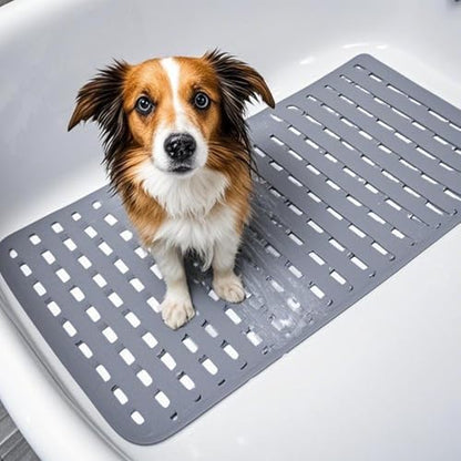 Bathtub Shower Mat, Pet Dog Bathing Non-Slip Mat, Dog Bath mat - Image 5