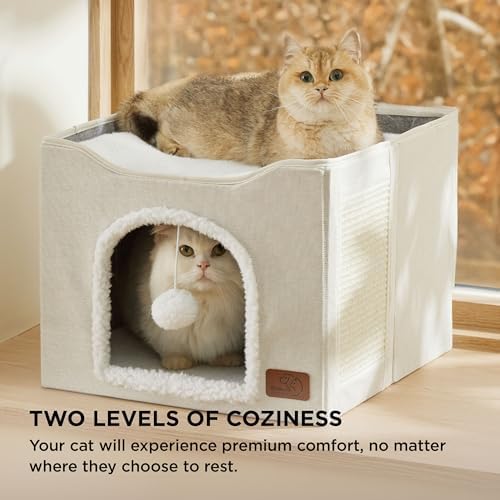 Bedsure Cat House Bed for Indoor Cats - Image 3
