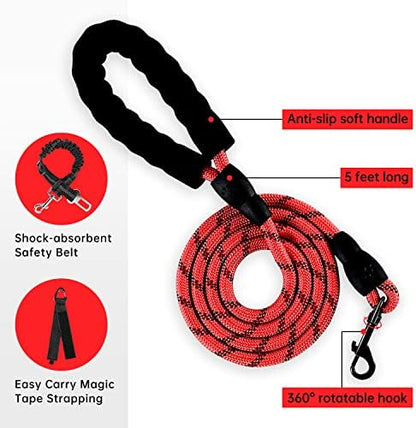 IVY&LANE No Pull Dog Harness for Medium Dogs, Reflective Dog Vest Harness - Image 2