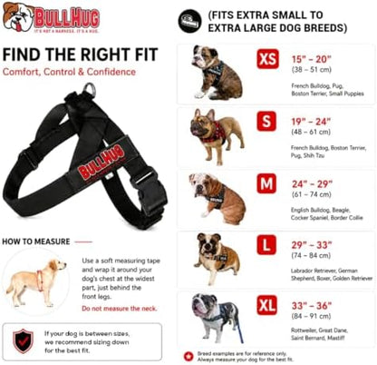 BULLHUG Adjustable Dog Harness– No Pull, No Choke – - Image 4