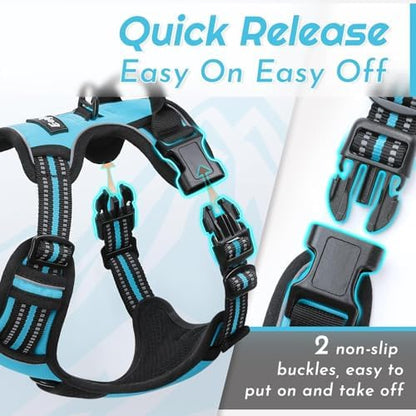 Eagloo Dog Harness for Small Dogs, No Pull Pet Vest - Image 6
