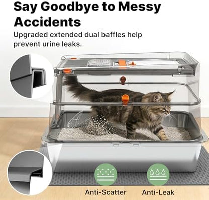 Stainless Steel Litter Box - Image 4