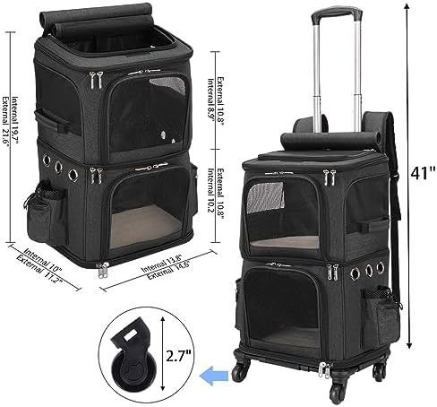 HOVONO Double-Compartment Cat Carrier Backpack - Image 6