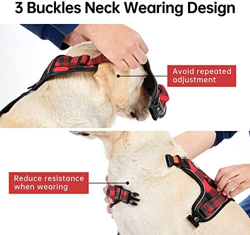 IVY&LANE No Pull Dog Harness for Small Dogs, Reflective Dog Vest Harness - Image 3