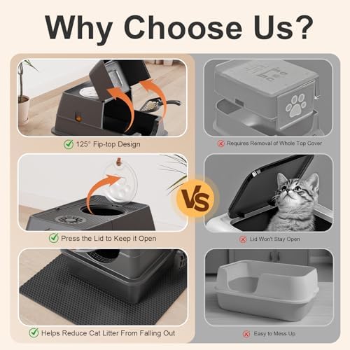 2PACK Stainless Steel Litter Box - Image 5