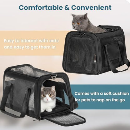 PETSFIT Soft-Sided Cat Carrier, Airline Approved - Image 7