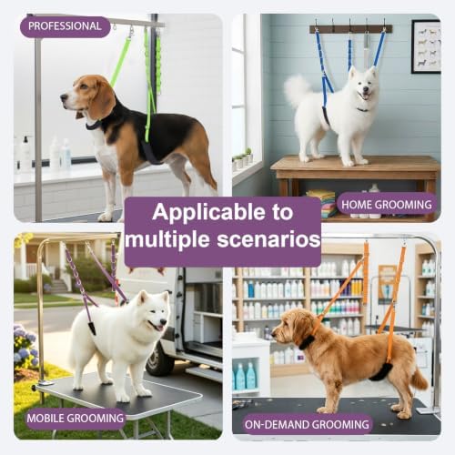 Dog Grooming Belly Straps Belly Band & Loop Extension Set - Image 4