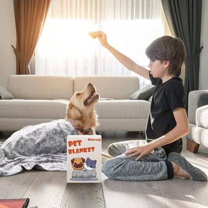 Stuffed Premium Soft Dog Blankets - Image 4