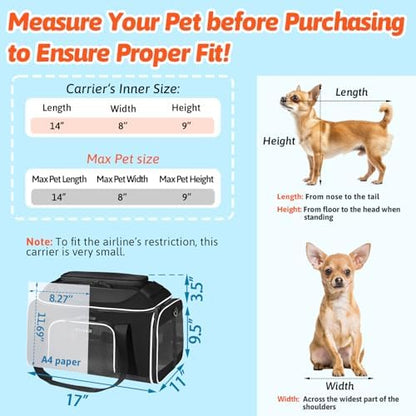 Petskd Top-Expandable Small Pet Carrier - Image 3