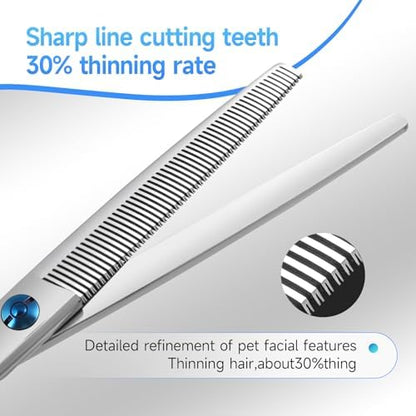 Thinning Shears for Dogs Professional Dog Grooming Scissors Pet Thinners Shear - Image 3