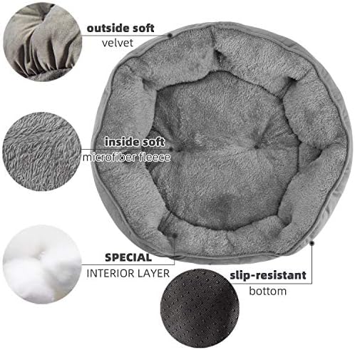 Asvin Large Dog Bed for Large Dogs, Cat Beds for Indoor Cats, Pet Bed for Puppy - Image 4