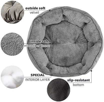 Asvin Large Dog Bed for Large Dogs, Cat Beds for Indoor Cats, Pet Bed for Puppy - Image 4