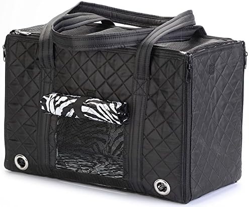 Sherpa Park Tote Pet Carrier, Medium Black by Sherpa