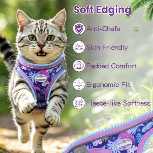 Cat Vest Harness and Leash Set, Escape Proof - Image 5