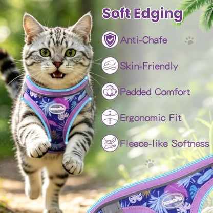 Cat Vest Harness and Leash Set, Escape Proof - Image 5