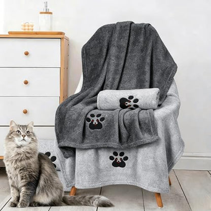 Dogvingpk Dog Towels for Drying Dogs 2 Pack - Image 3