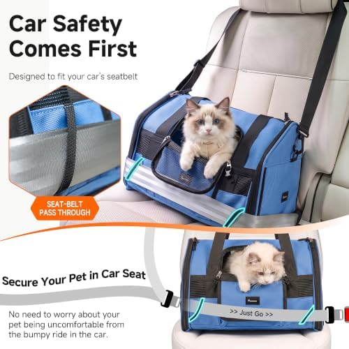 Soft-Sided Travel Cat Carrier - Image 2