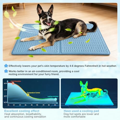 GOLOPET Cooling Mat for Dogs 34 x 23in - Image 2
