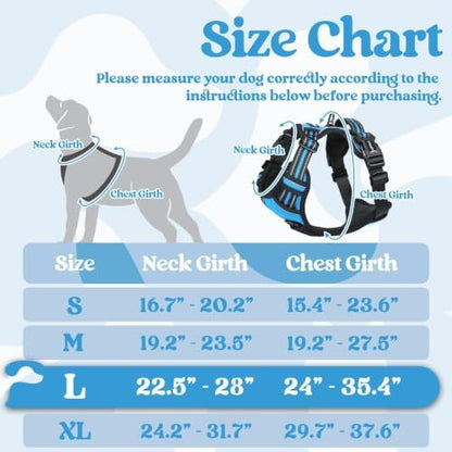 rabbitgoo Dog Harness for Large, Updated Easy On & Off - Image 2