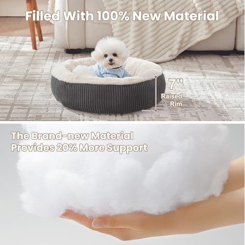 23 inches Calming Donut Dog Bed - Image 3