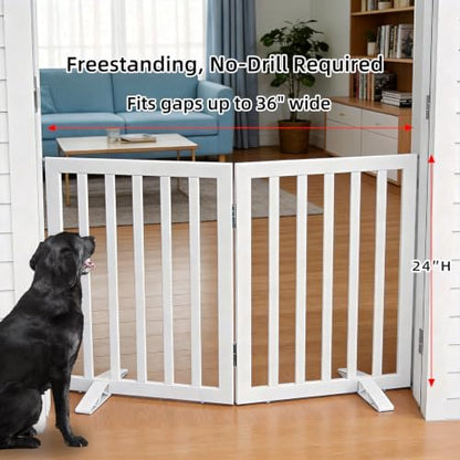 ZJSF Freestanding Indoor Dog Gate - Image 2