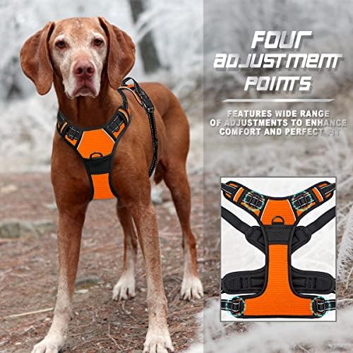 BARKBAY Dog Harness No Pull for Large Dogs Front Back Clips, Dog Vest - Image 6