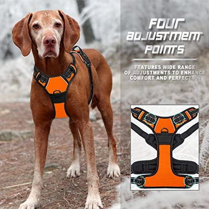 BARKBAY Dog Harness No Pull for Large Dogs Front Back Clips, Dog Vest - Image 6