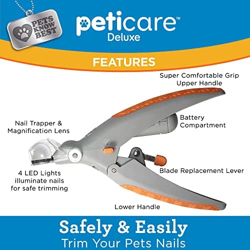 PetiCare Illuminated Dog & Cat Nail Clipper - Image 2