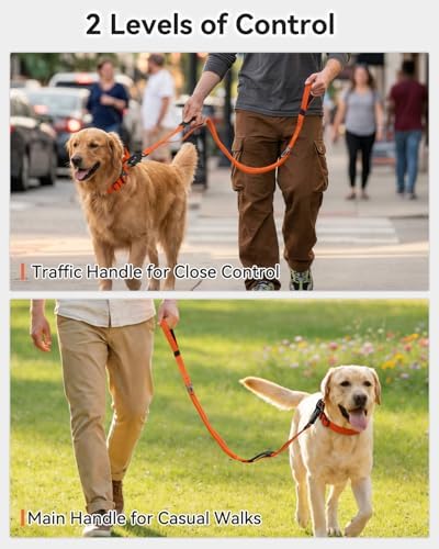 Joytale Tactical Bungee Dog Leash, Shock Absorbing No Pull - Image 4