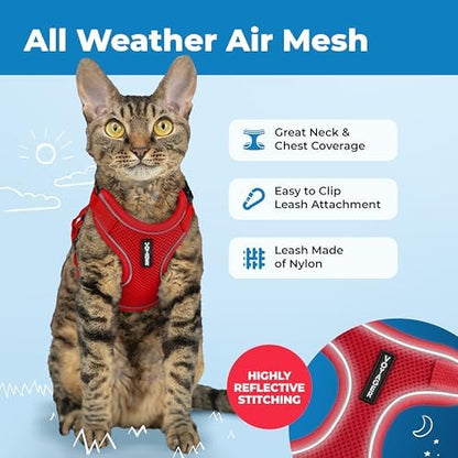 Voyager Escape-Proof Step-in Cat Harness & Leash - Image 3