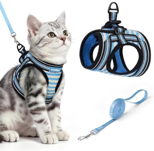 rabbitgoo Cat Harness and Leash Set, Step-in Soft Vest by rabbitgoo