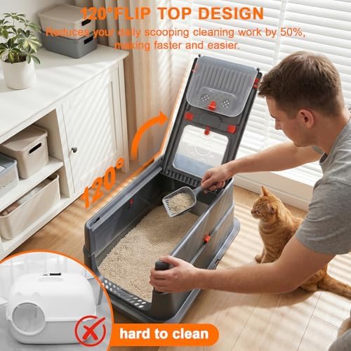 XLarge Stainless Steel Litter Box - Image 2