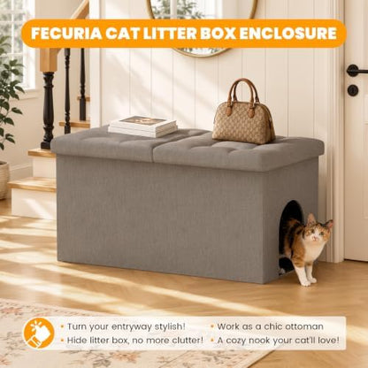 3-in-1 Cat Litter Box Enclosure - Image 6